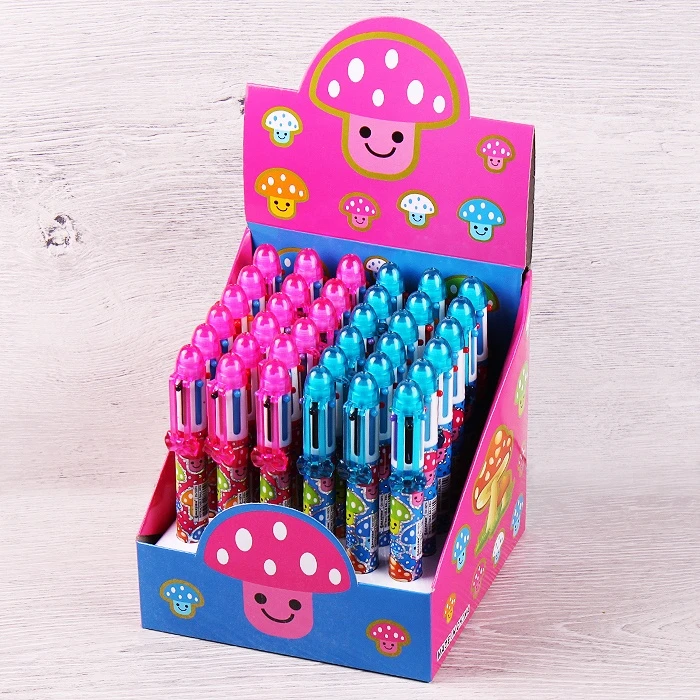 Ручка автоматическая 6-ти цветная "Darvish" корпус ассорти с рисунком Ручка автоматическая 6-ти цветная "Darvish" корпус ассорти с рисунком