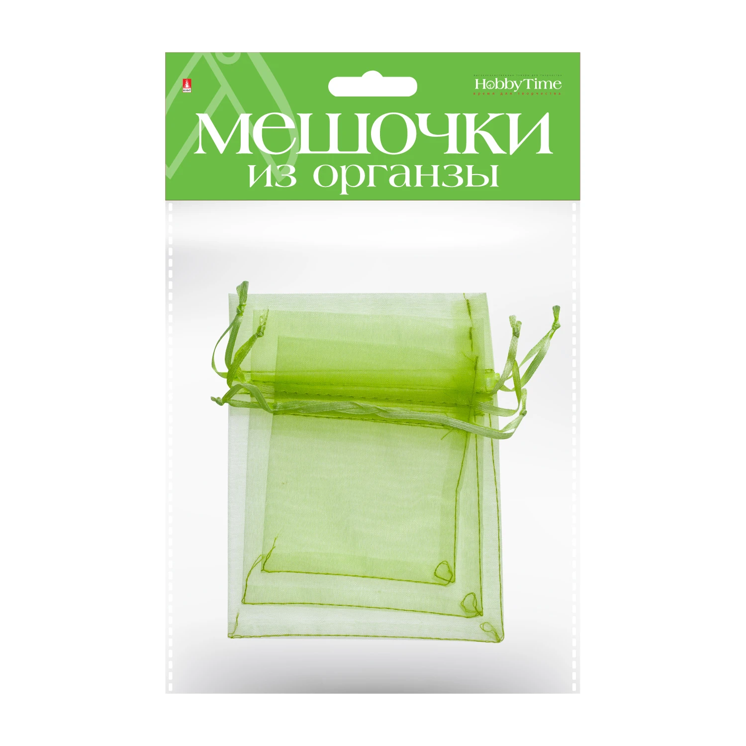 ПОДАРОЧНЫЕ МЕШОЧКИ ИЗ ОРГАНЗЫ, 3 ШТ, 3 Р-РА, З ЦВЕТА