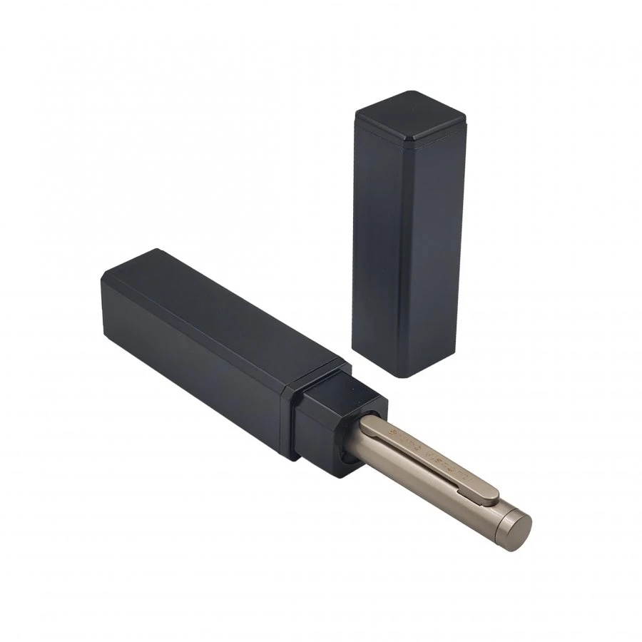 РУЧКА "FIRENZE" В ТУБУСЕ ПРЯМОУГОЛЬНОЙ ФОРМЫ 1.00 ММ, СИНЯЯ (корпус