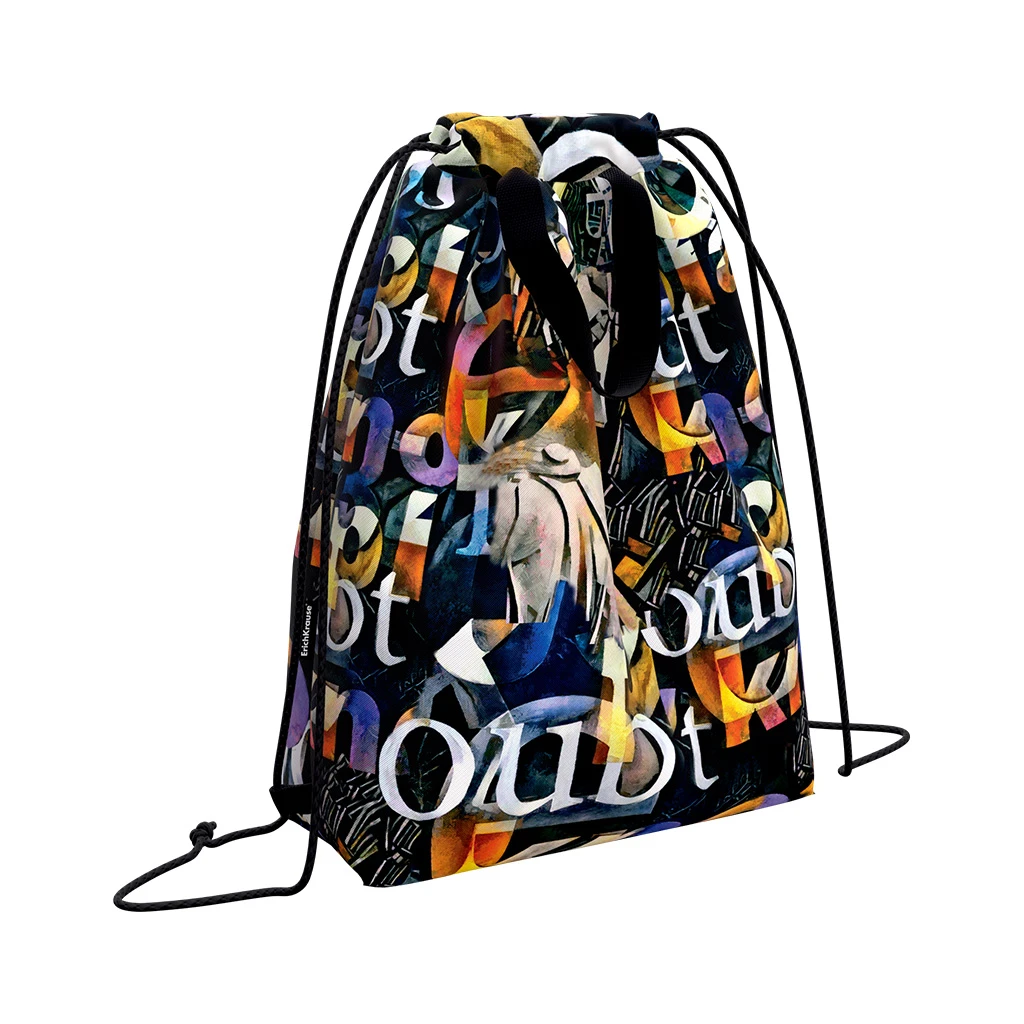 Мешок для обуви ErichKrause® с ручками 365х440мм Modern Art