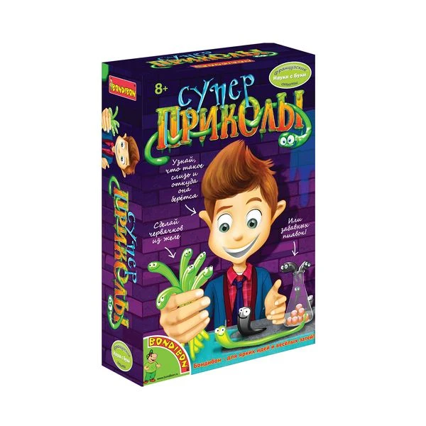 Французские опыты Науки с Буки, BONDIBON, Суперприколы, арт. WS/901 Французские опыты Науки с Буки, BONDIBON, Суперприколы, арт. WS/901