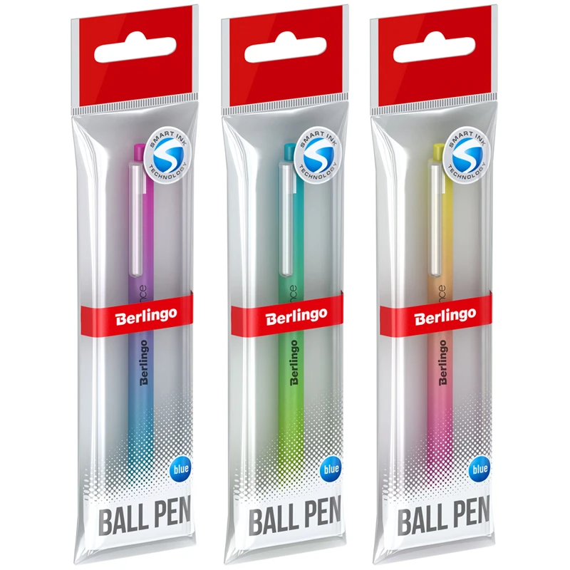 Ручка шариковая автоматическая Berlingo "Radiance", 0,7мм, синяя, Ручка шариковая автоматическая Berlingo "Radiance", 0,7мм, синяя,