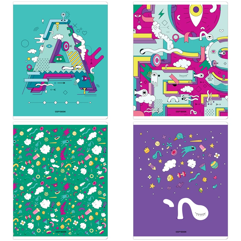 Тетрадь 48л., А5, клетка ArtSpace "Рисунки. Doodles", эконом Тетрадь 48л., А5, клетка ArtSpace "Рисунки. Doodles", эконом