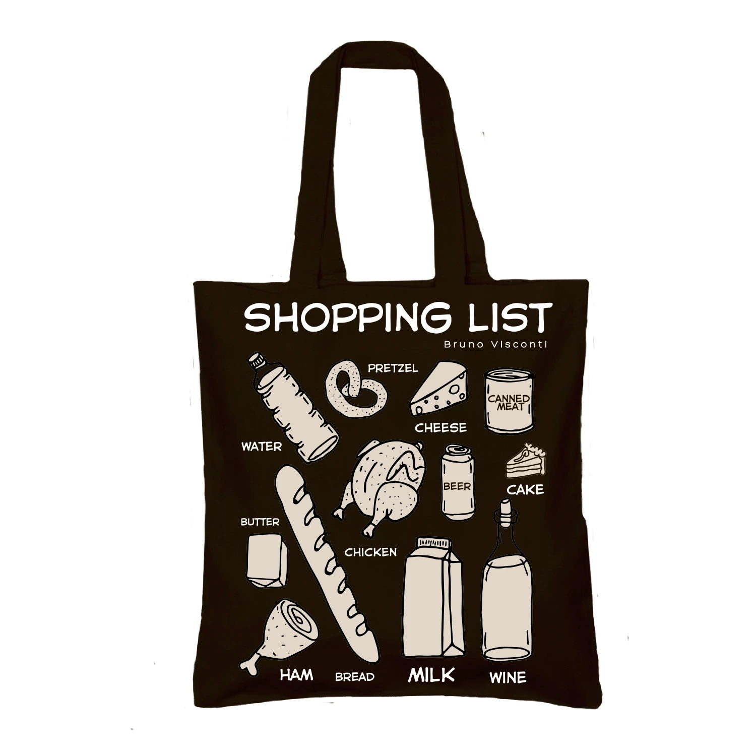 СУМКА-ШОППЕР BLACK "MARKET" 34х36 см