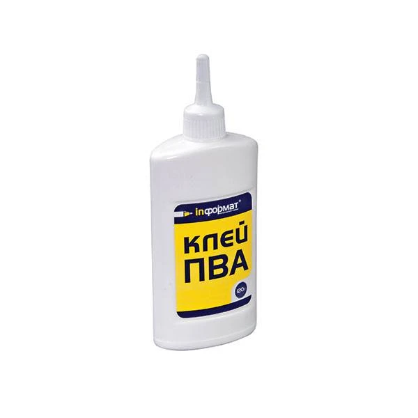 Клей ПВА inФОРМАТ 120 г: GP-120 штр.: 4602723040859