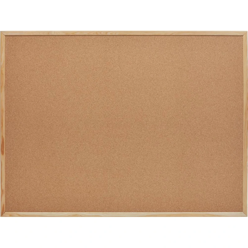 Доска пробковая 90х120 Attache Economy деревянная рама