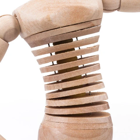 Манекен художественный гибкий BRAUBERG ART "CLASSIC", женский, дерево,