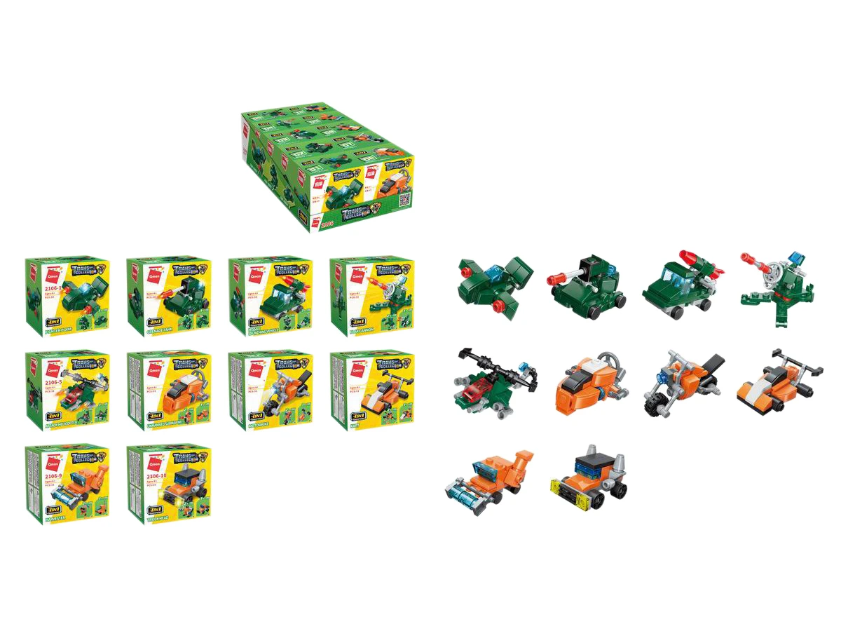 Конструктор "Военная и строительная техника" в ассортименте Конструктор "Военная и строительная техника" в ассортименте