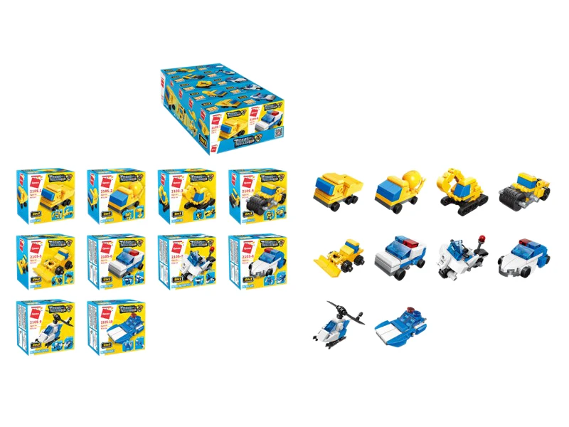 Конструктор "Военная и полицейская техника" в ассортименте