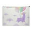 ПАПКА С ПЛАСТИКОВОЙ ЗАСТЕЖКОЙ, "ЛАВАНДОВЫЕ ЛАМЫ", А4, 2 ВИДА