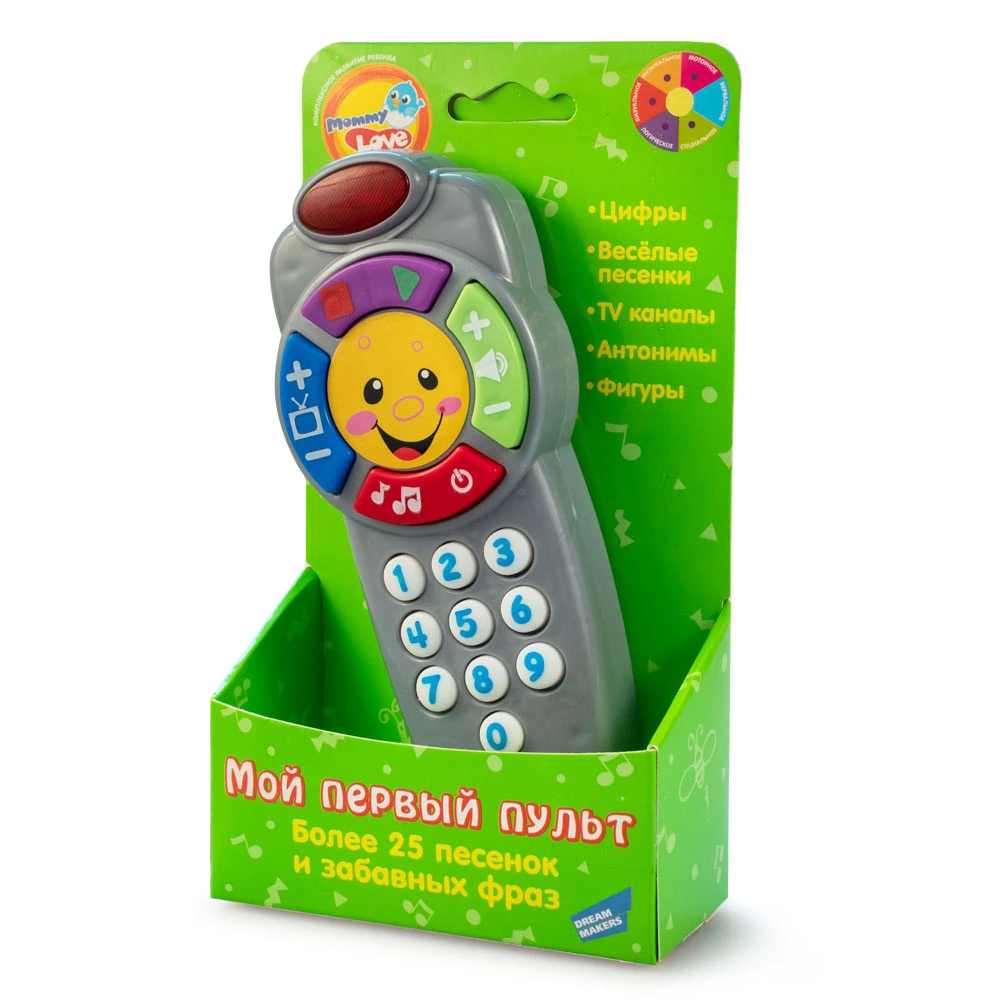 Игрушка развивающая музыкальная "Пульт" Игрушка развивающая музыкальная "Пульт"