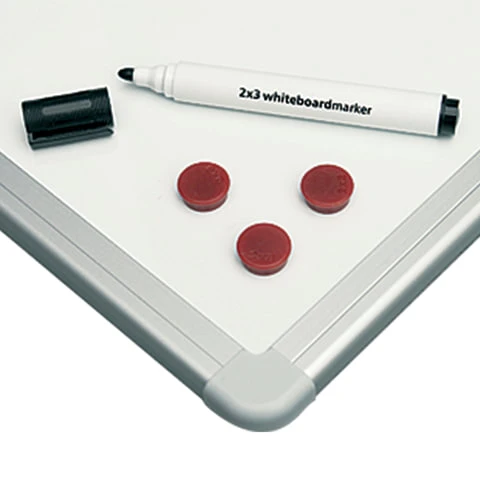 Доска магнитно-маркерная (100x200 см), алюминиевая рамка, OFFICE,