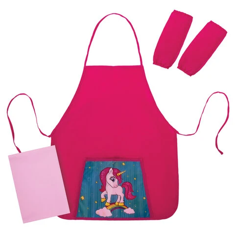 Набор для уроков труда ЮНЛАНДИЯ, клеенка ПВХ, фартук с нарукавниками, Набор для уроков труда ЮНЛАНДИЯ, клеенка ПВХ, фартук с нарукавниками,