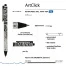 РУЧКА "ArtClick.Человекозебра" ШАРИКОВАЯ, 0.5 ММ, СИНЯЯ