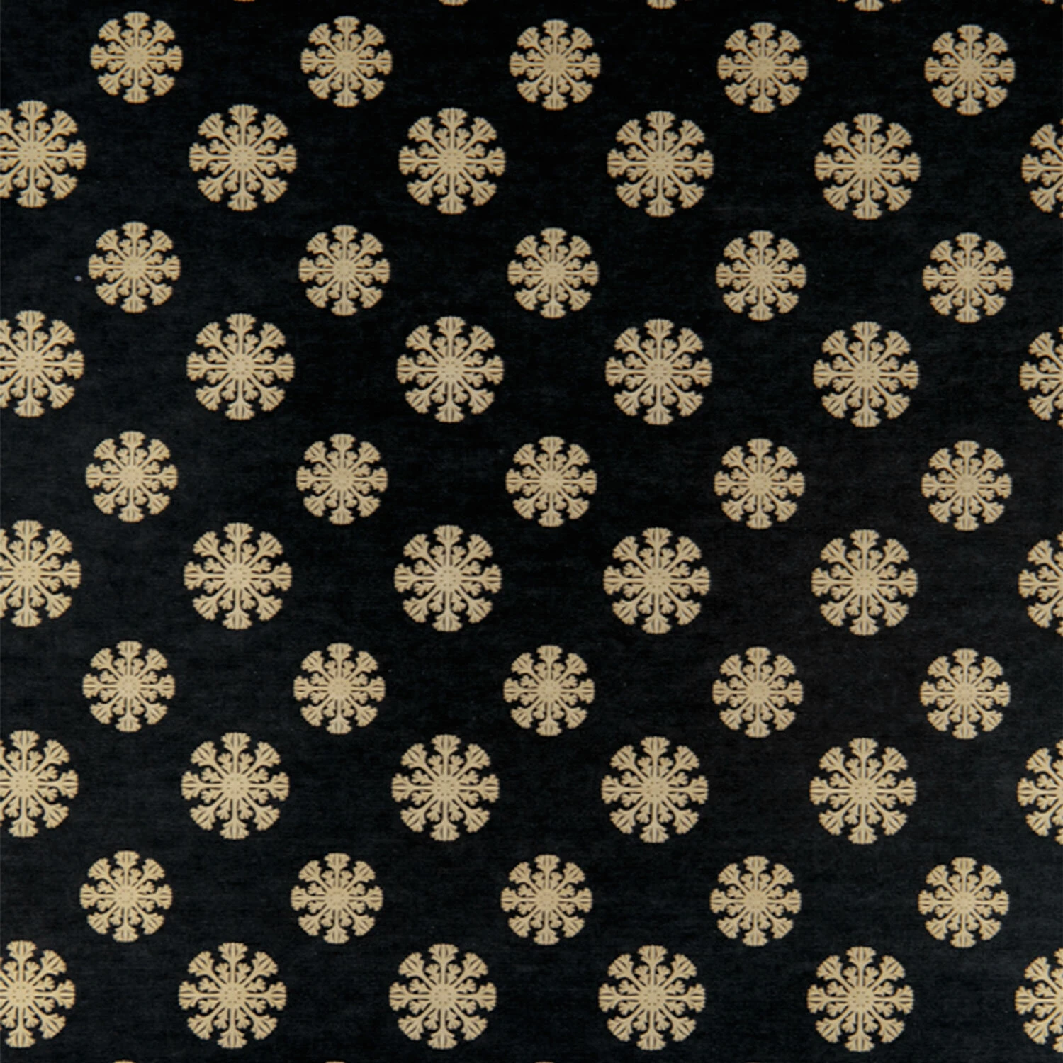 Бумага упаковочная новогодняя "Black&Gold" 70х100 см, 10 дизайнов