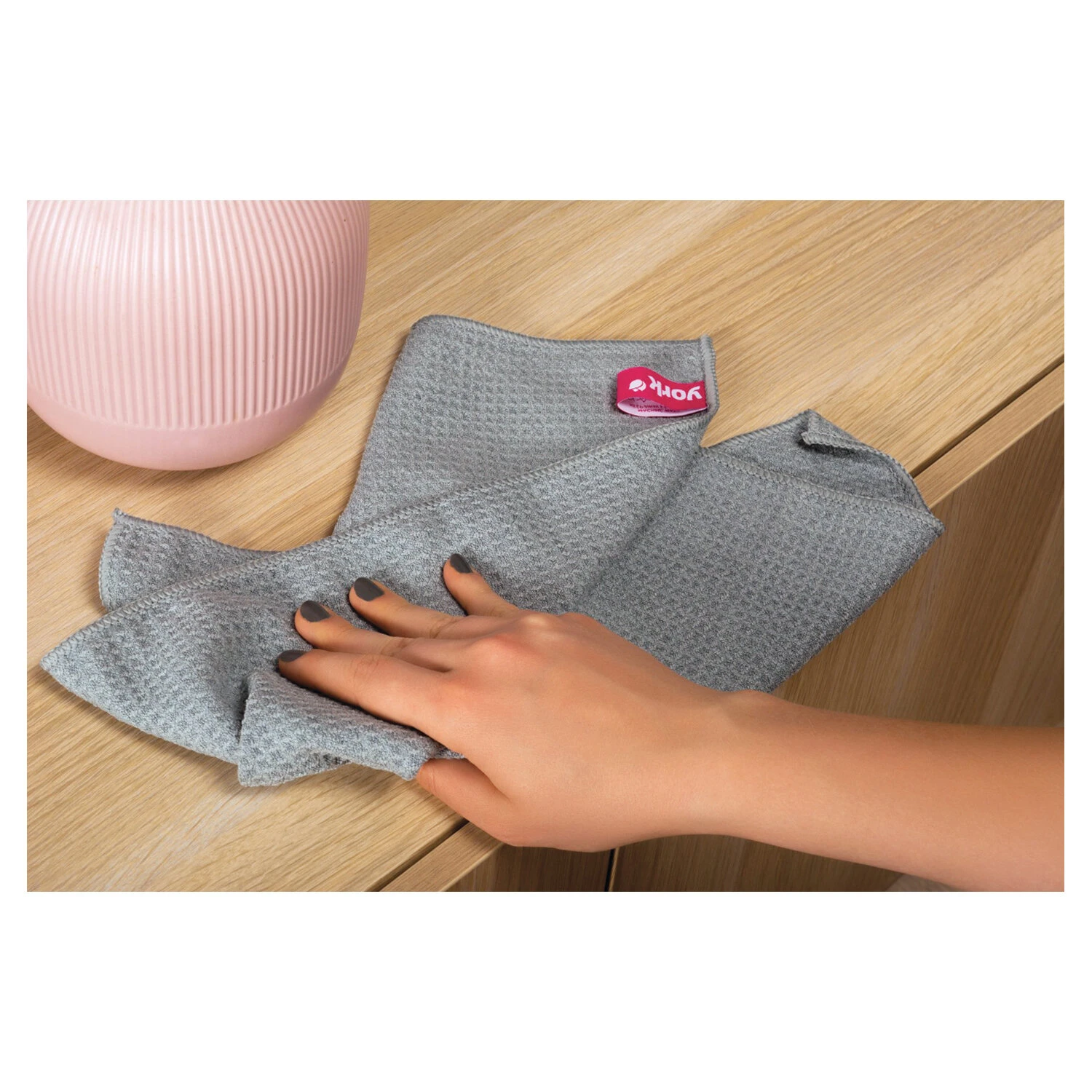 Салфетка из микрофибры, 40х50 см, магнит для крепления, СУПЕР ПЛОТНАЯ, 300 г/м2,