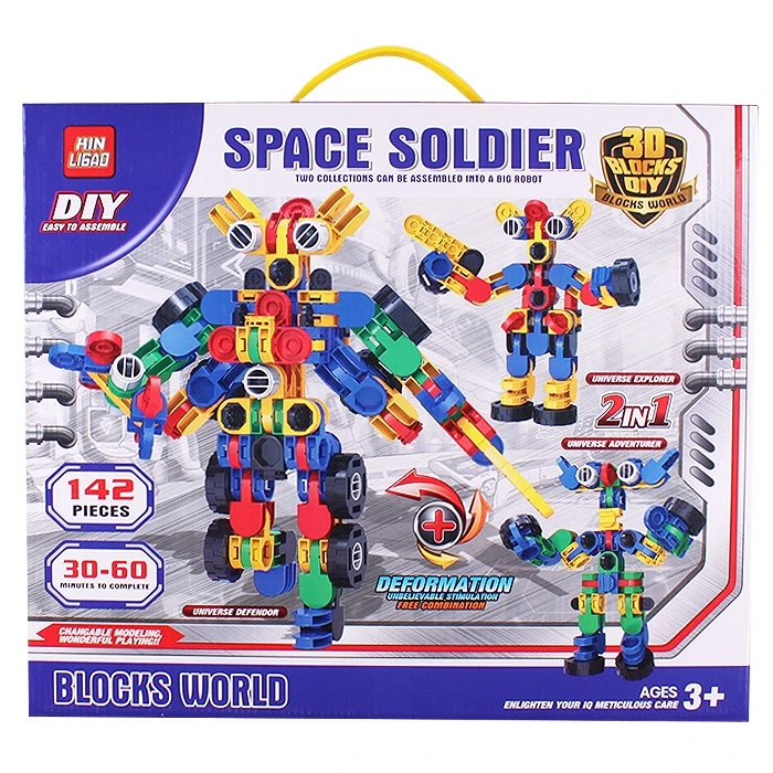 Конструктор 2 в 1 142 детали Конструктор 2 в 1 142 детали