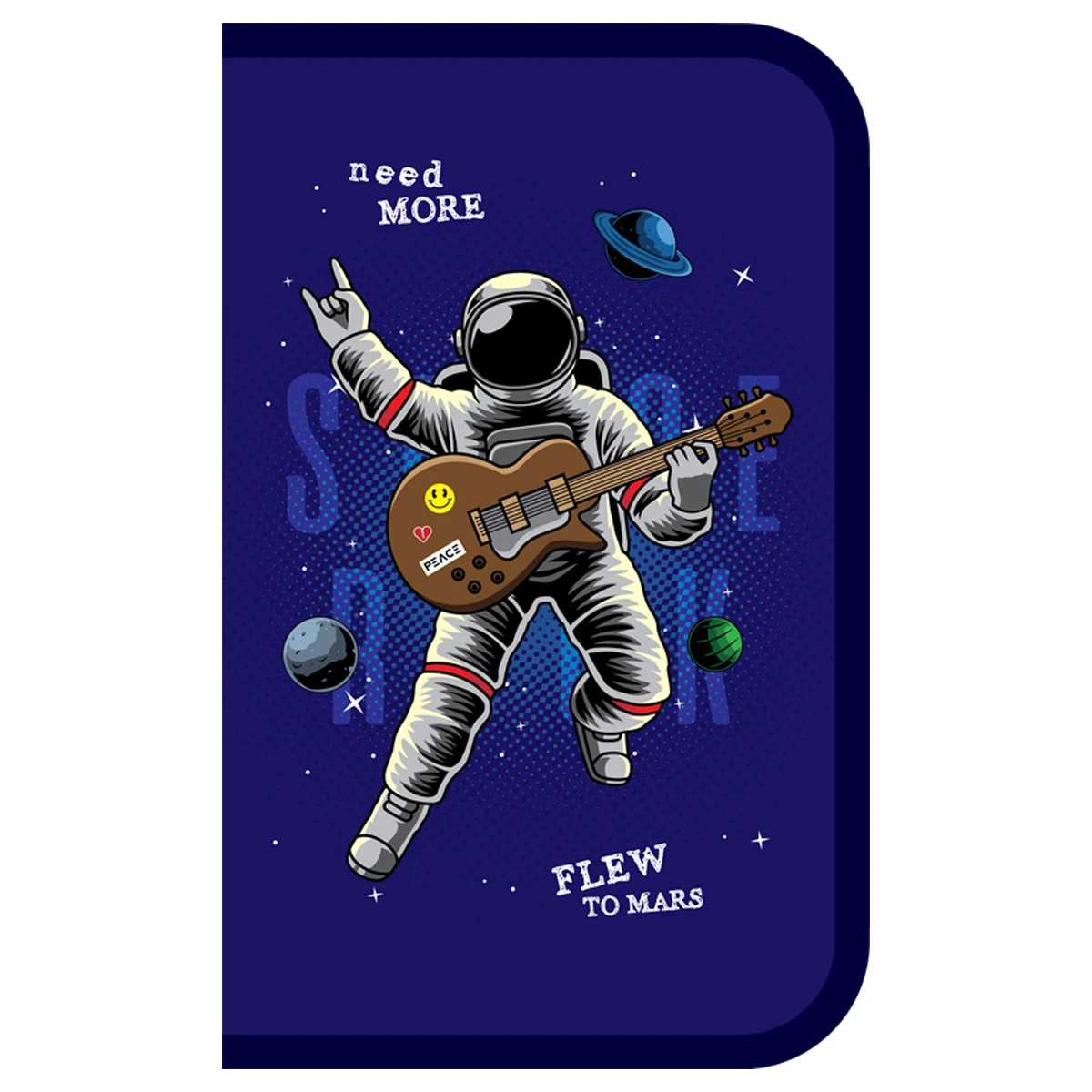 Пенал 1 отделение, 210*130 ArtSpace "To Mars", две откидные секции,