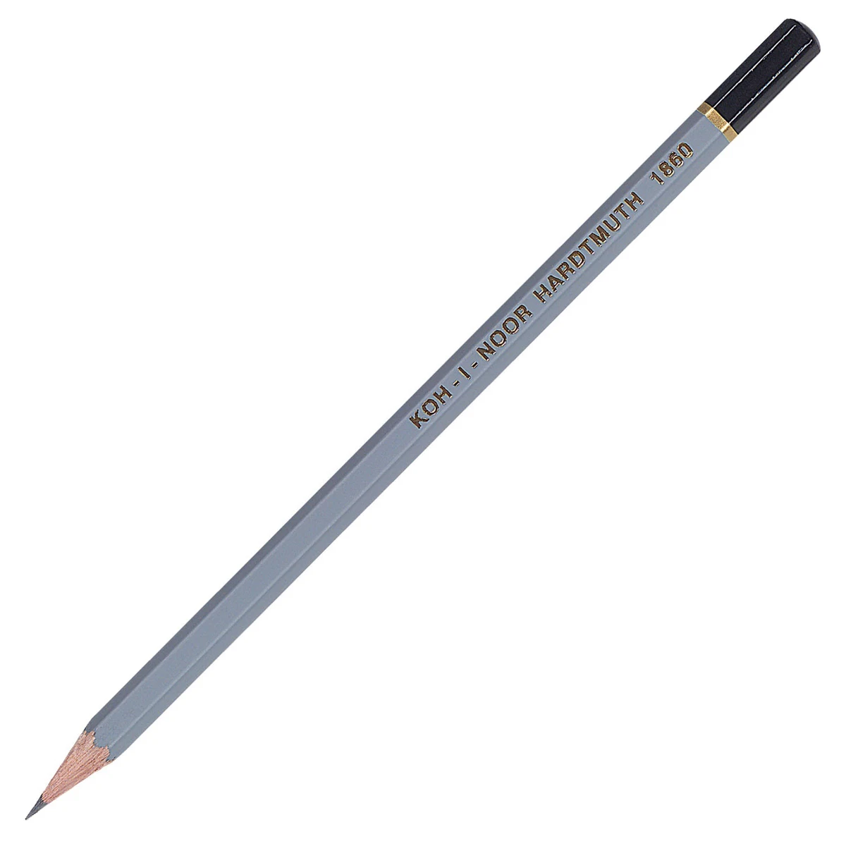 Карандаш чернографитный Koh-I-Noor "1860" 4B, заточен. Карандаш чернографитный Koh-I-Noor "1860" 4B, заточен.