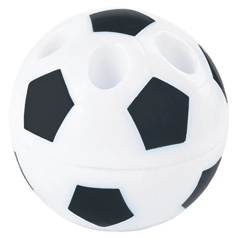 Точилка ПИФАГОР "Мяч", с контейнером, подставка для 4-х карандашей, Точилка ПИФАГОР "Мяч", с контейнером, подставка для 4-х карандашей,