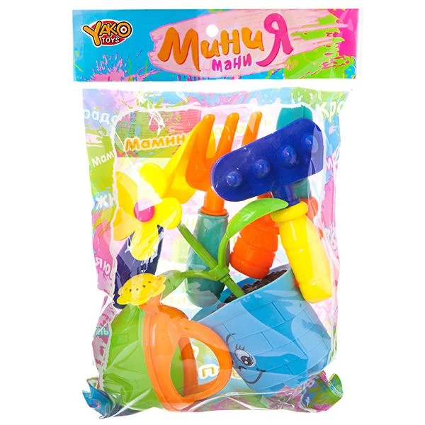 Набор садовых инструментов с цветком, МиниМаниЯ, РАС 24,5х18х4 см, Н81823 Набор садовых инструментов с цветком, МиниМаниЯ, РАС 24,5х18х4 см, Н81823