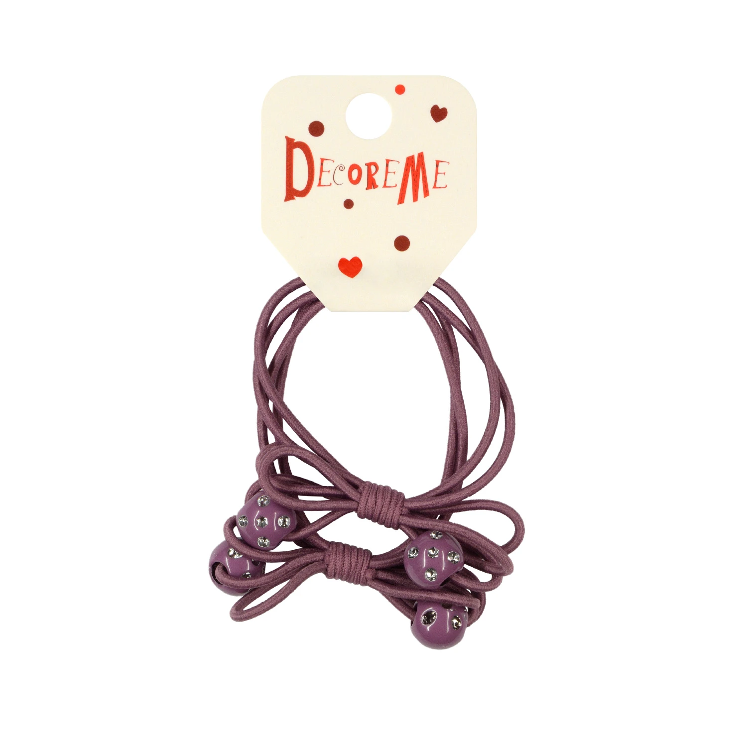 РЕЗИНКА ДЛЯ ВОЛОС 2 ШТ, 5 ЦВЕТОВ