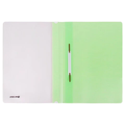 Скоросшиватель пластиковый BRAUBERG "Pastel" А4, 130/180 мкм, мятный, Скоросшиватель пластиковый BRAUBERG "Pastel" А4, 130/180 мкм, мятный,