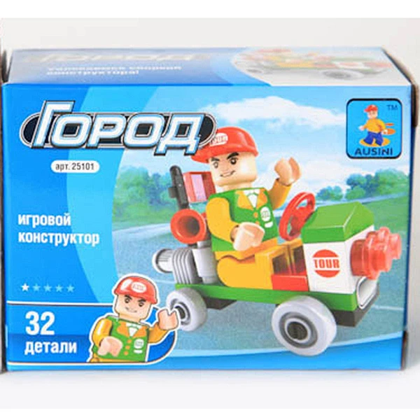 Констр. Пласт. разобр. Машина BOX 10*4,5*7,5 см 32 дет арт 25101 Констр. Пласт. разобр. Машина BOX 10*4,5*7,5 см 32 дет арт 25101