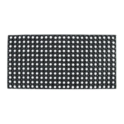 Коврик входной резиновый грязесборный ячеистый, 50х100 см, толщина 16 мм, LAIMA Коврик входной резиновый грязесборный ячеистый, 50х100 см, толщина 16 мм, LAIMA