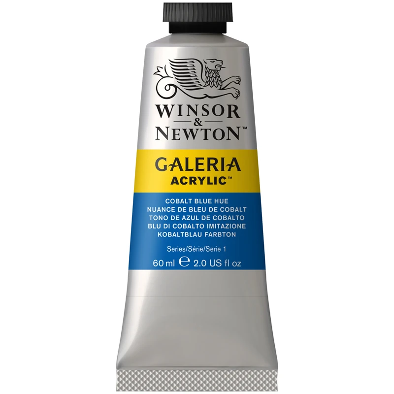 Краски акриловые Winsor&Newton "Galeria", 60 мл, туба, синий Краски акриловые Winsor&Newton "Galeria", 60 мл, туба, синий