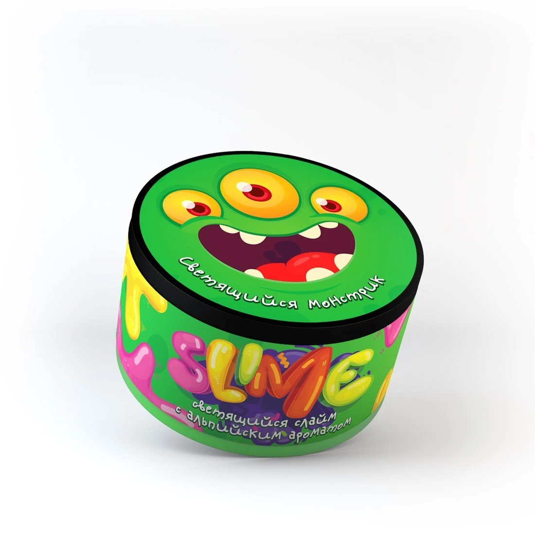 Слайм Светящийся монстрик, 220 гр. Слайм Светящийся монстрик, 220 гр.