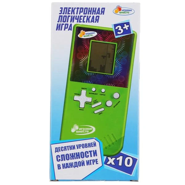 Электронная логическая игра 15*7*3см. ИГРАЕМ ВМЕСТЕ Электронная логическая игра 15*7*3см. ИГРАЕМ ВМЕСТЕ