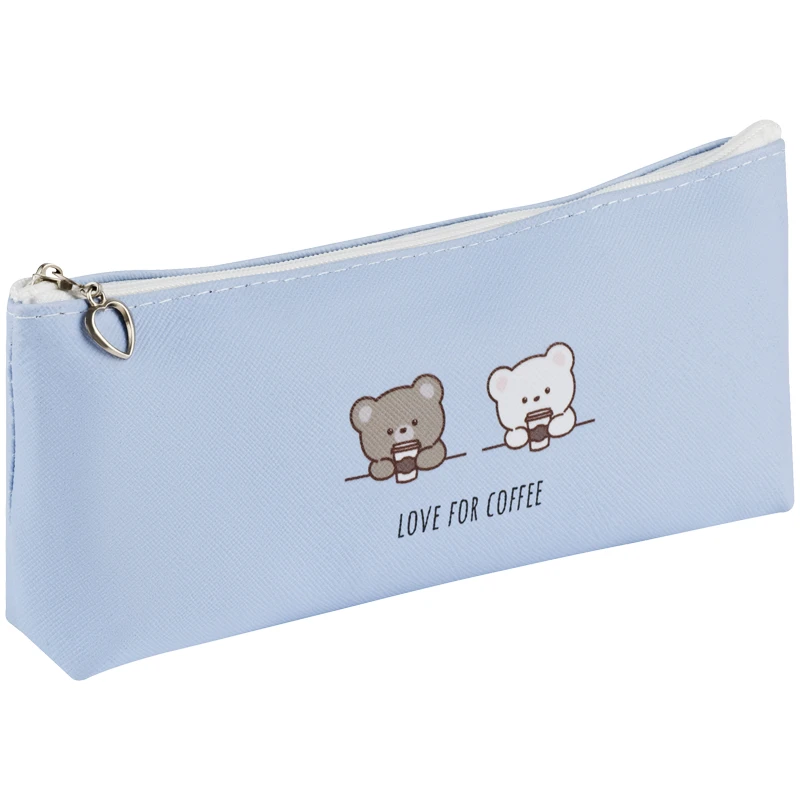 Пенал мягкий 200*85*30 MESHU "Love coffee", искусственная кожа Пенал мягкий 200*85*30 MESHU "Love coffee", искусственная кожа