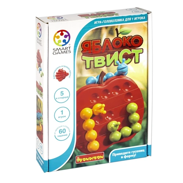 Логическая игра Bondibon Яблоко твист, арт. SG 445 RU Логическая игра Bondibon Яблоко твист, арт. SG 445 RU