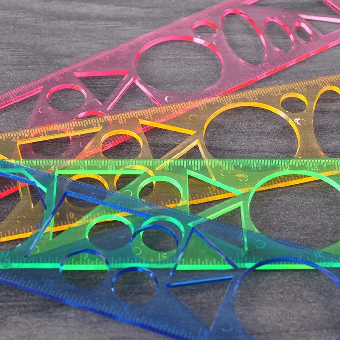 Линейка-трафарет 20см Линейка-трафарет 20см