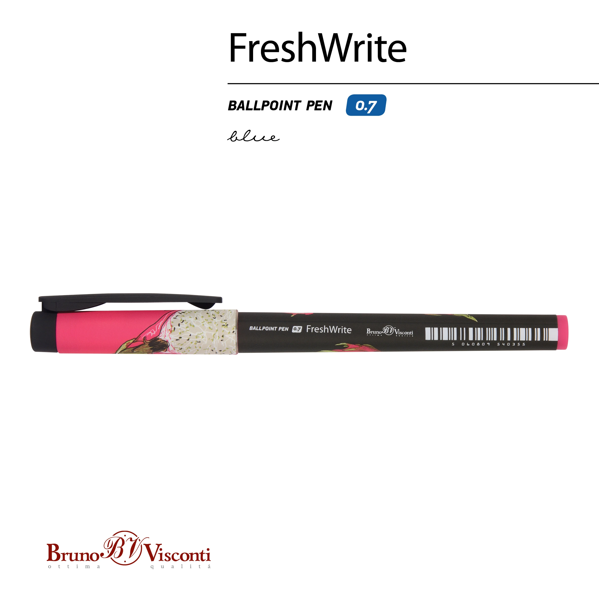 РУЧКА "FreshWrite. Fresh & fruity. Питахайя" ШАРИКОВАЯ 0.7 ММ, РУЧКА "FreshWrite. Fresh & fruity. Питахайя" ШАРИКОВАЯ 0.7 ММ,