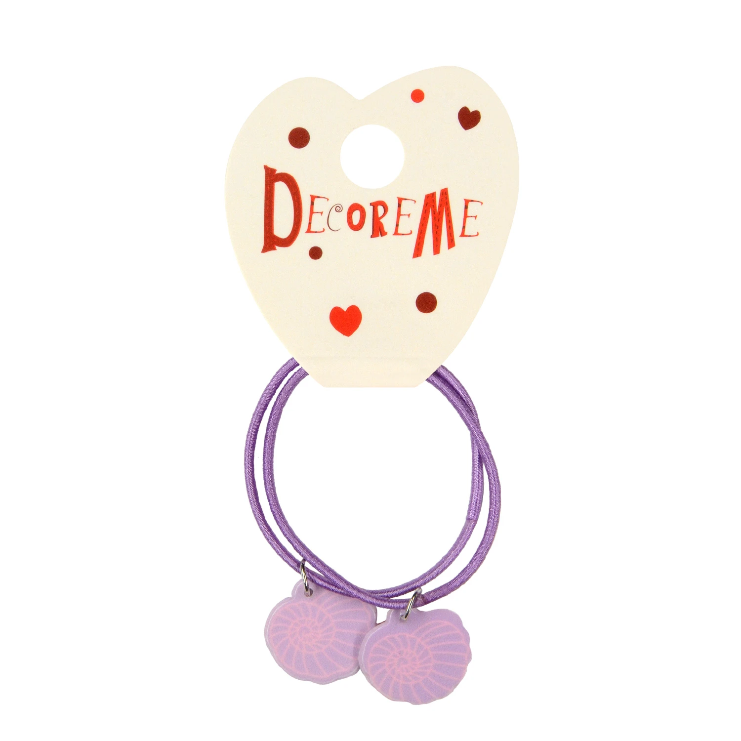 РЕЗИНКА ДЛЯ ВОЛОС "РАКУШКА" 2 ШТ, 3 ЦВЕТА