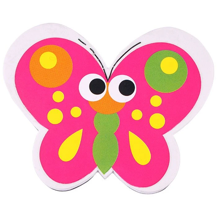 Губка стирательная для доски магнитная "Бабочка" Губка стирательная для доски магнитная "Бабочка"