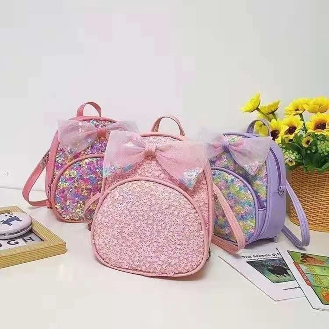 Рюкзачок, 23х22х11см, в ассортименте