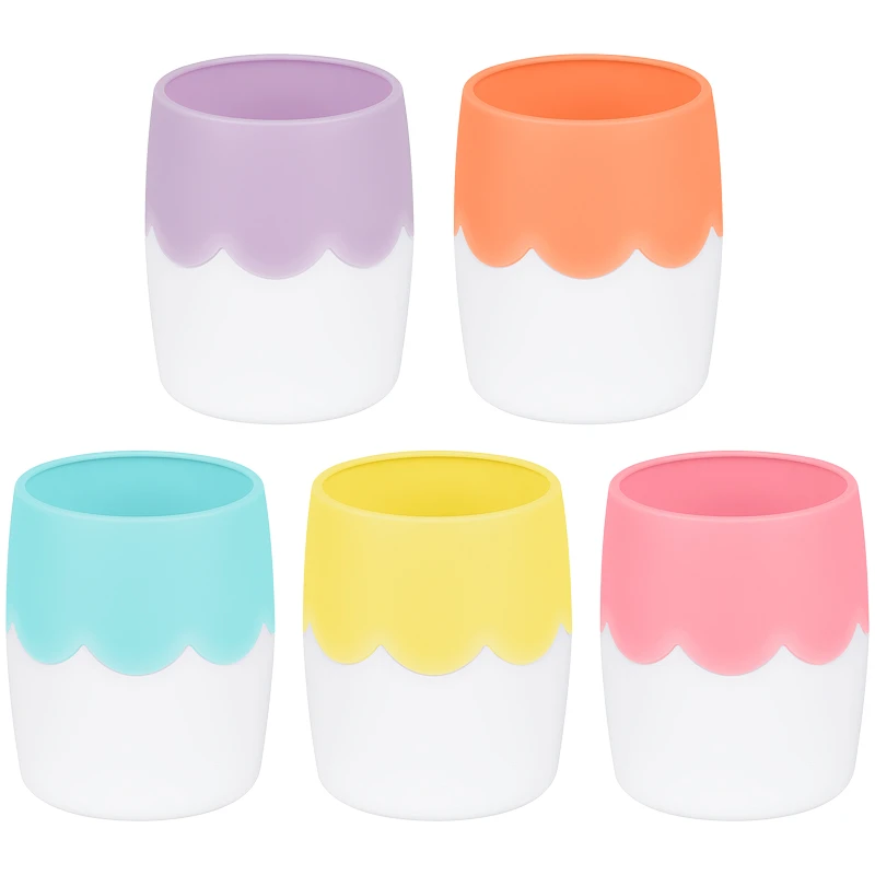 Подставка-стакан СТАММ, двухцветная пастель микс Подставка-стакан СТАММ, двухцветная пастель микс