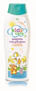 Iris Kids Care Детский Шампунь и Гель для душа КАЛЕНДУЛА и ЧИСТОТЕЛ 400мл/12шт