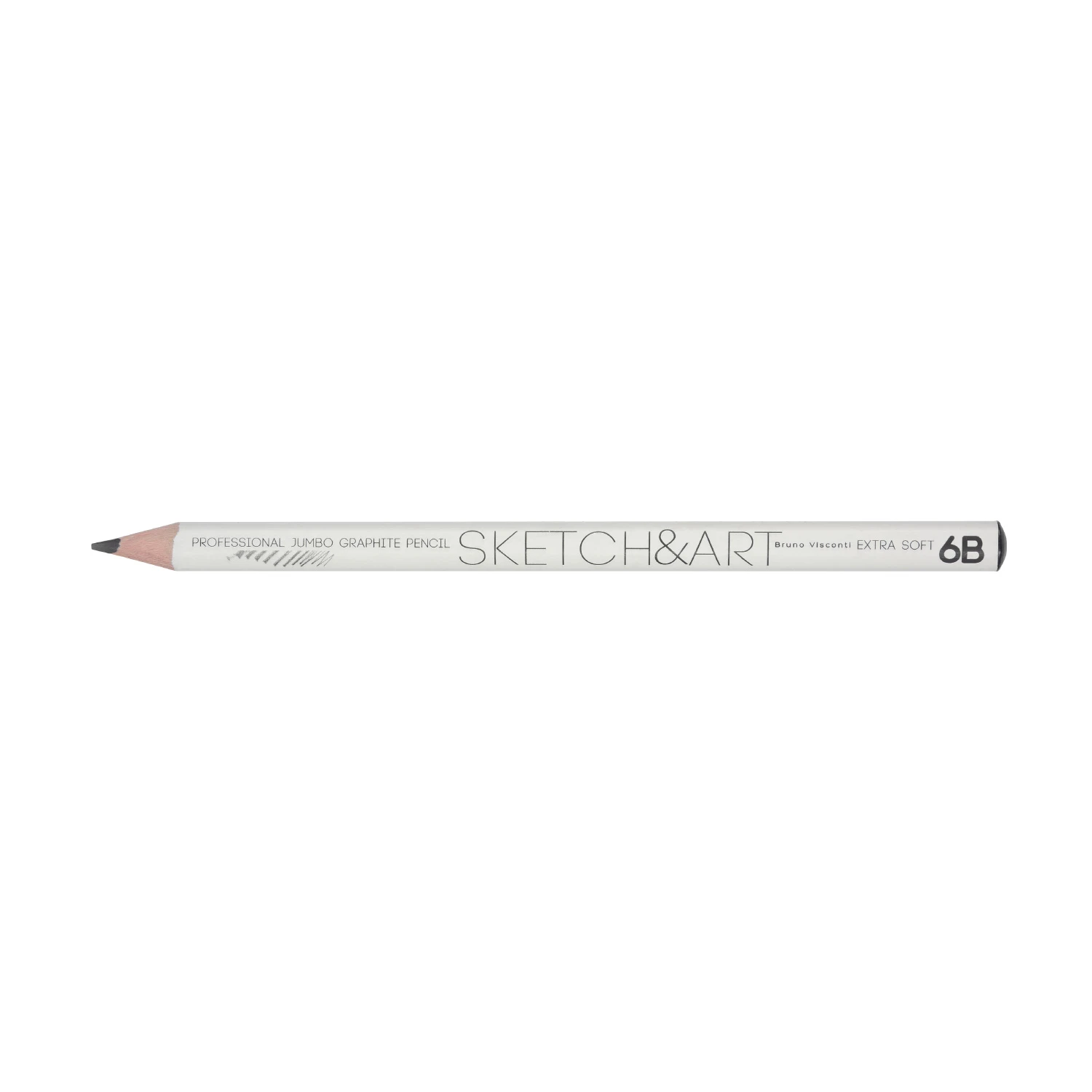 КАРАНДАШ ЧЕРНОГРАФИТОВЫЙ "Sketch&Art. Jumbo" 6В, 3,5 MM КАРАНДАШ ЧЕРНОГРАФИТОВЫЙ "Sketch&Art. Jumbo" 6В, 3,5 MM