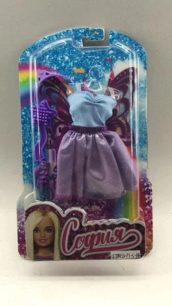 Аксессуары для кукол 29 см комплект одежды и акс для Софии, фея, блист КАРАПУЗ