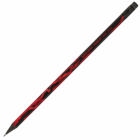 Карандаш чернографитный BRAUBERG "PREMIUM TURKEY", 1 шт., Карандаш чернографитный BRAUBERG "PREMIUM TURKEY", 1 шт.,