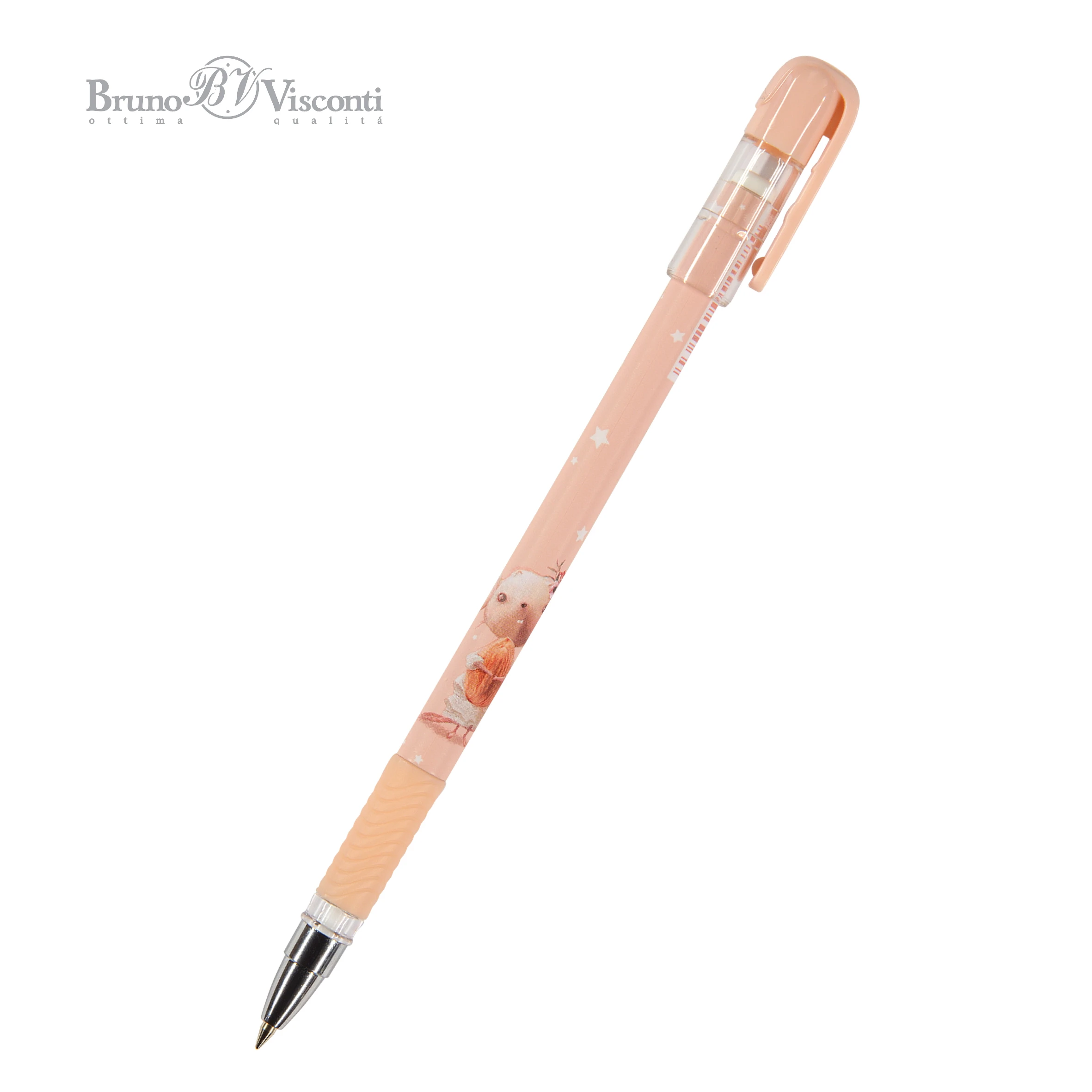 РУЧКА "MagicWrite. Forest Dream. Мышка с орешком" ШАРИКОВАЯ, 0.5 ММ, РУЧКА "MagicWrite. Forest Dream. Мышка с орешком" ШАРИКОВАЯ, 0.5 ММ,