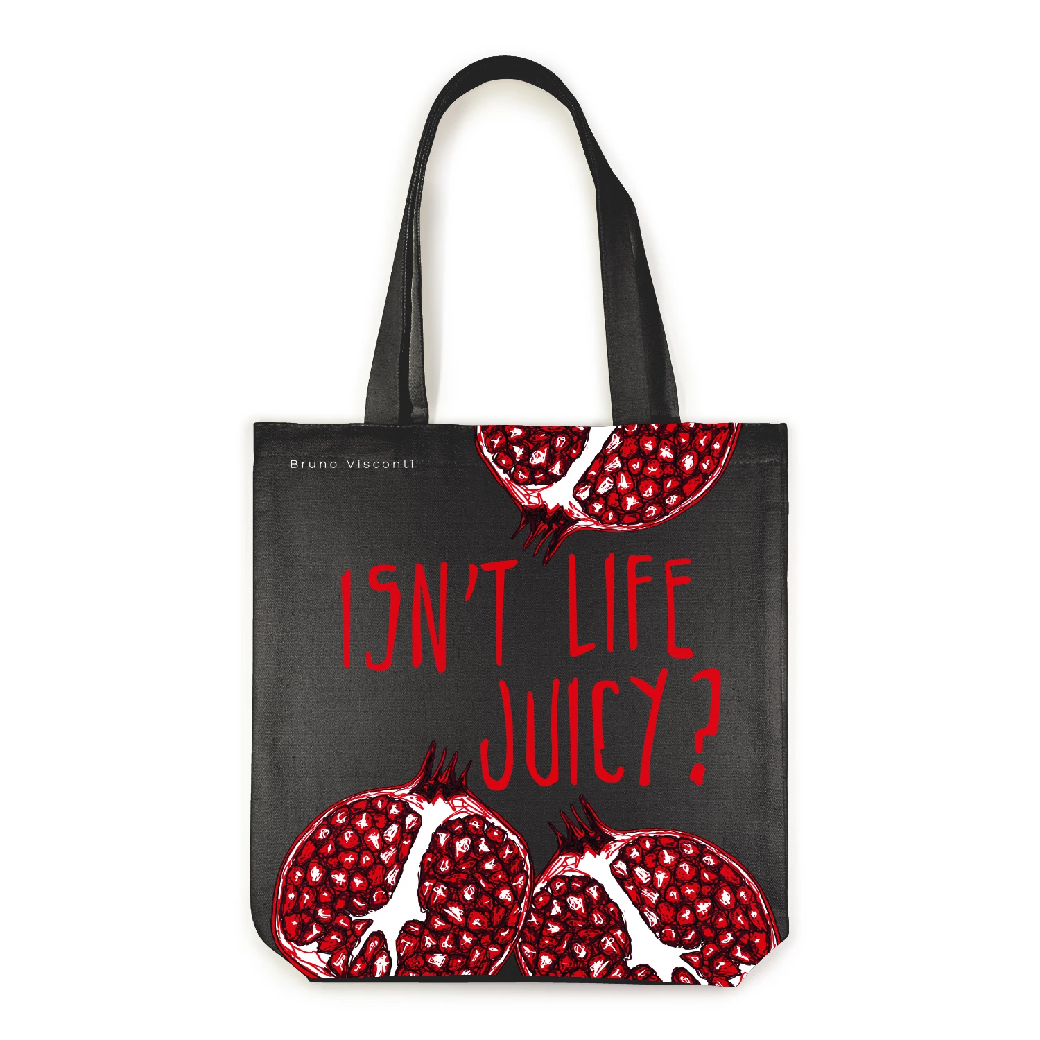 СУМКА-ШОППЕР BLACK "FRESH & FRUITY.ГРАНАТ" 34х36 см СУМКА-ШОППЕР BLACK "FRESH & FRUITY.ГРАНАТ" 34х36 см