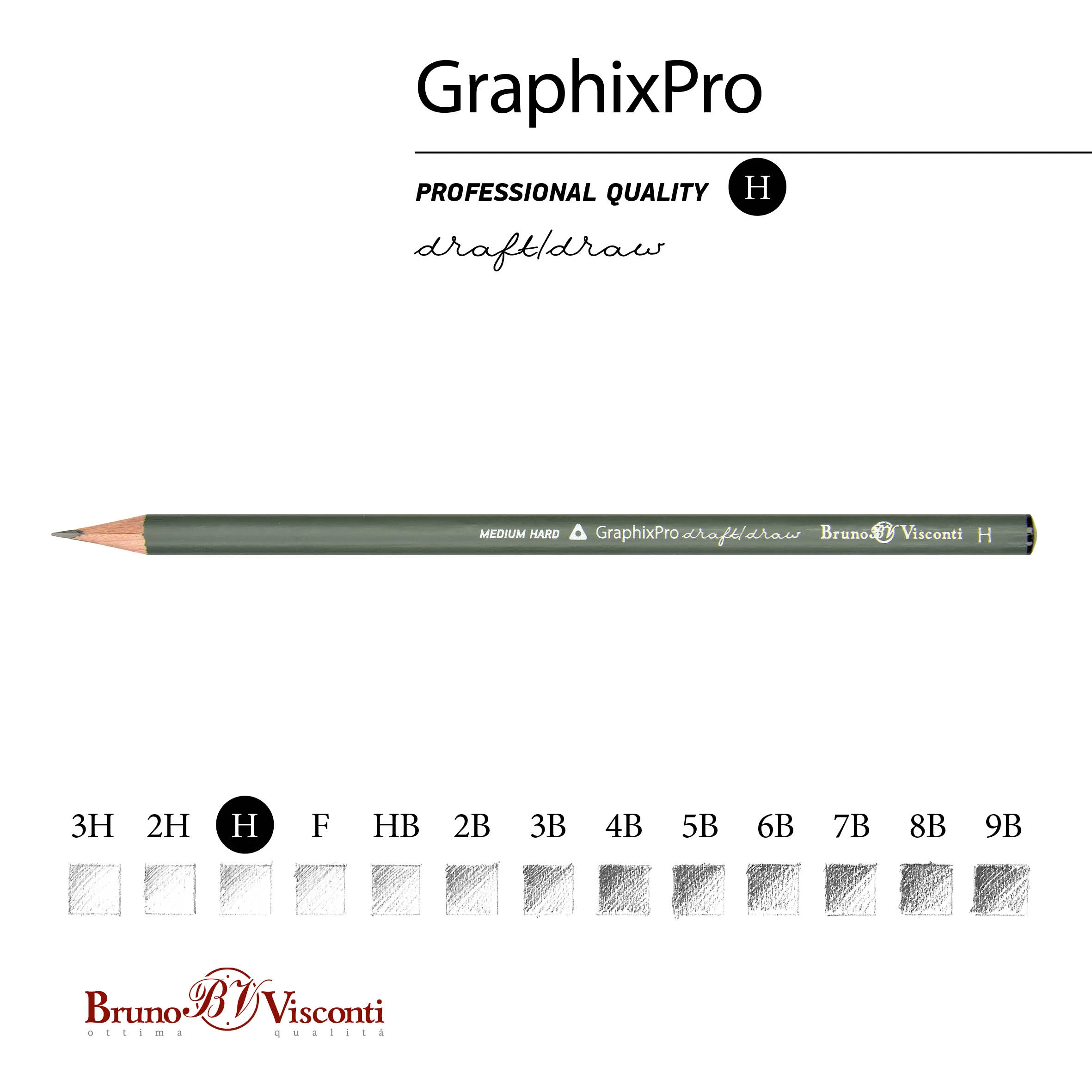 КАРАНДАШ ЧЕРНОГРАФИТОВЫЙ "GraphixPro" Н КАРАНДАШ ЧЕРНОГРАФИТОВЫЙ "GraphixPro" Н