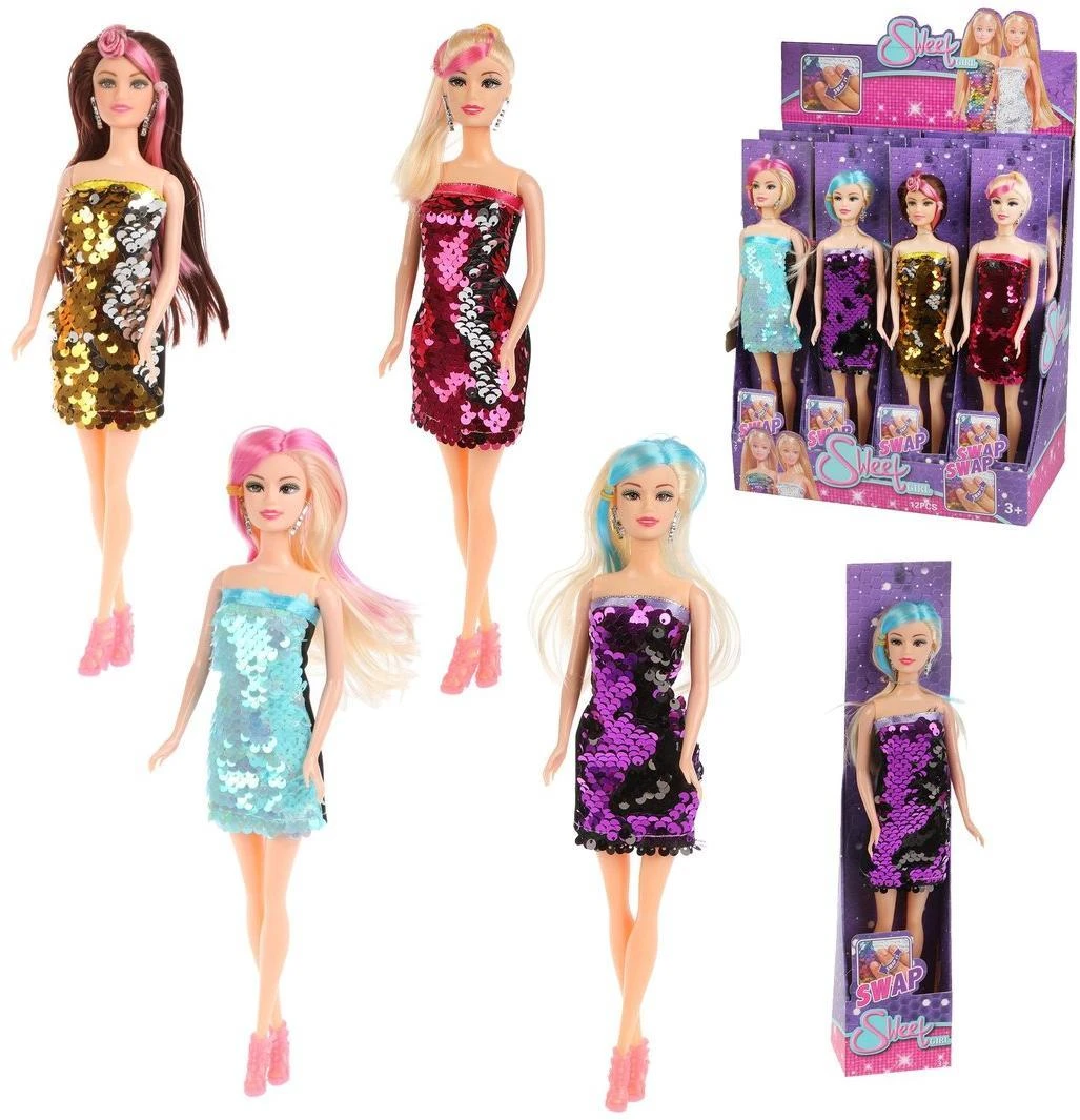 Кукла 28 см Диско, в ассортименте, дисплей