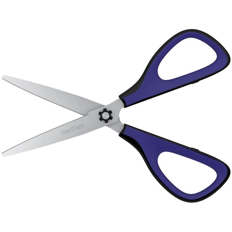 Ножницы Berlingo "EASYCUT 400", 20,2см, европодвес Ножницы Berlingo "EASYCUT 400", 20,2см, европодвес