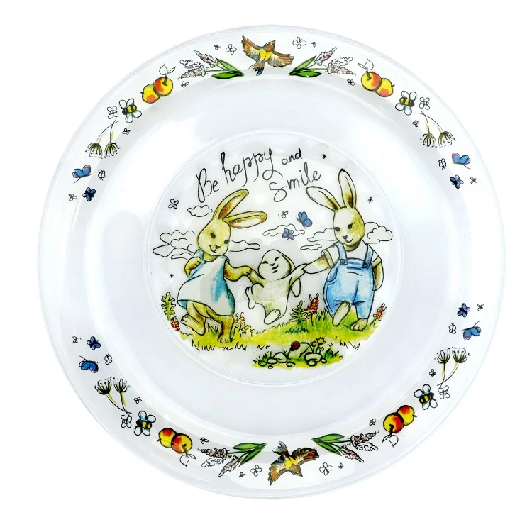 Тарелка "Кроль-Вилль", Любовь в сердце, 19,5 см, стекло Тарелка "Кроль-Вилль", Любовь в сердце, 19,5 см, стекло